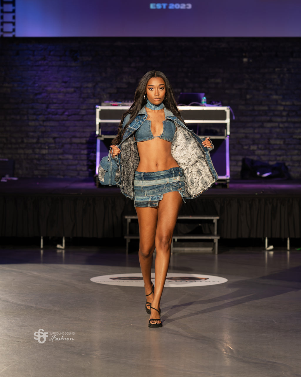 Patchwork Denim Jacket