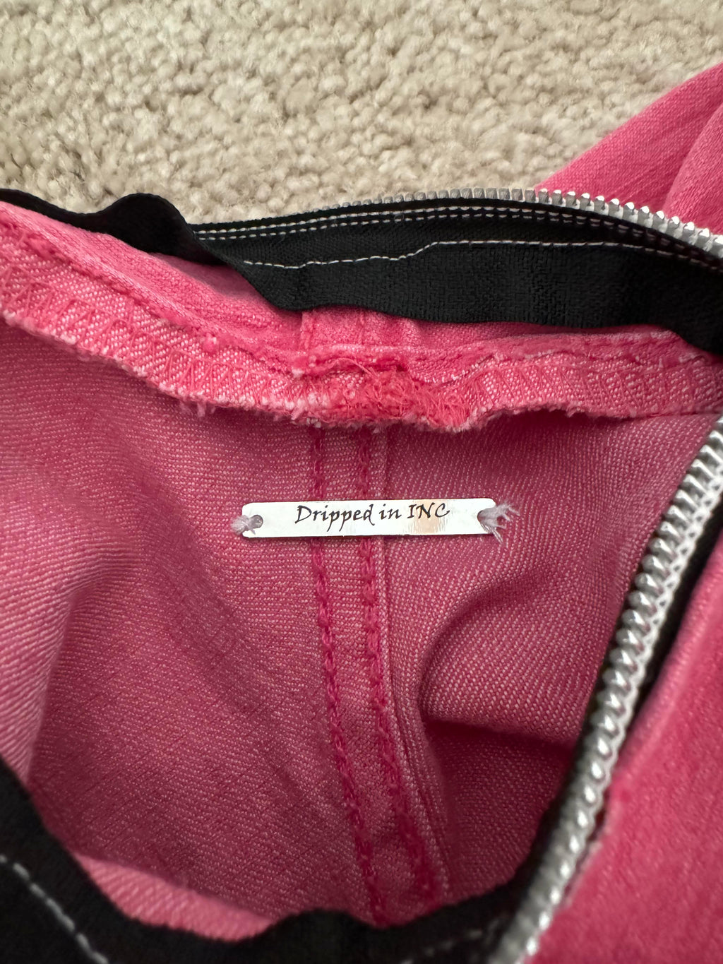 BAYLA Hot Pink Denim