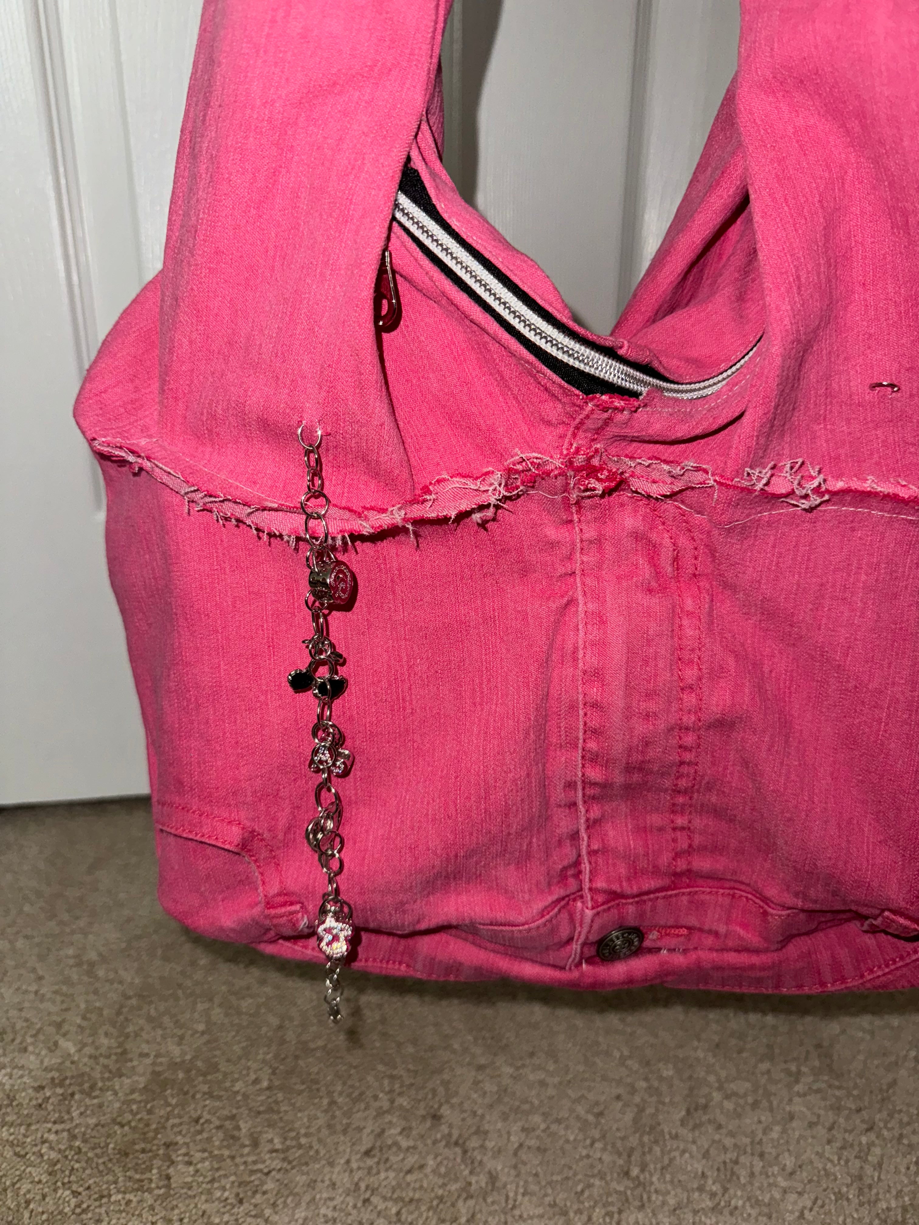 BAYLA Hot Pink Denim