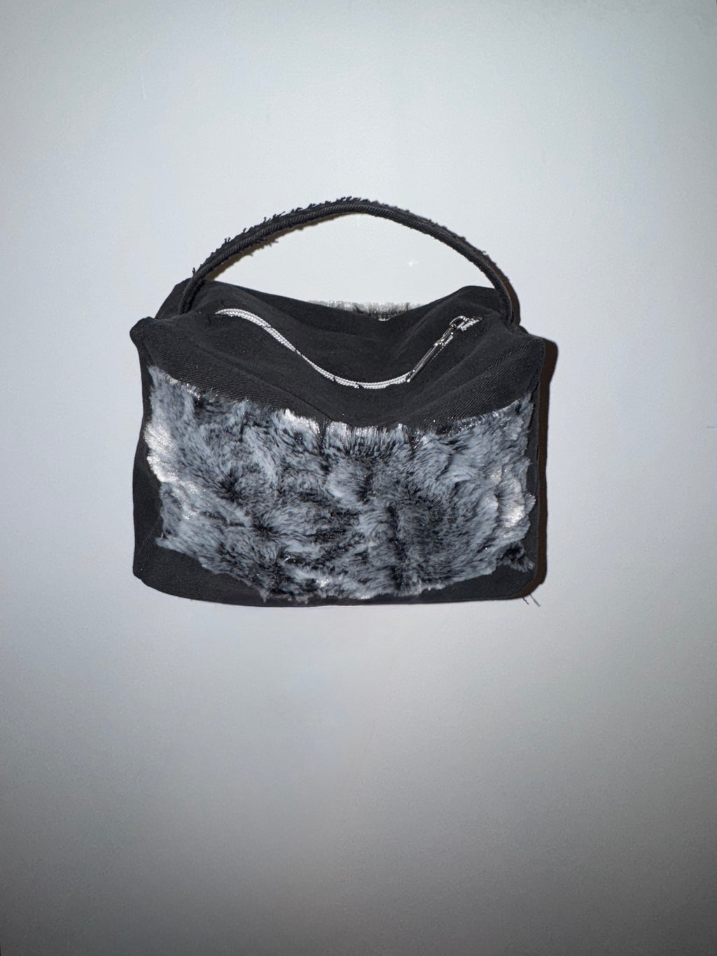 VITI Fur Black Denim